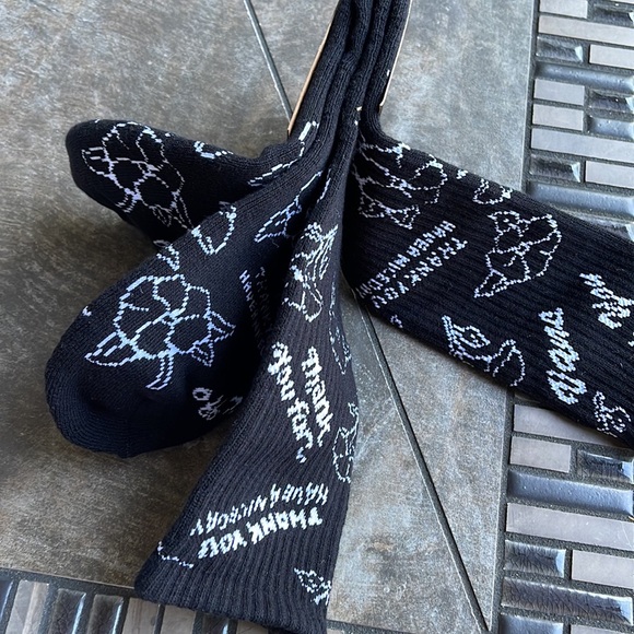 VANS “Off The Wall” Women’s socks "Thank you. Have a nice day" - Picture 8 of 11